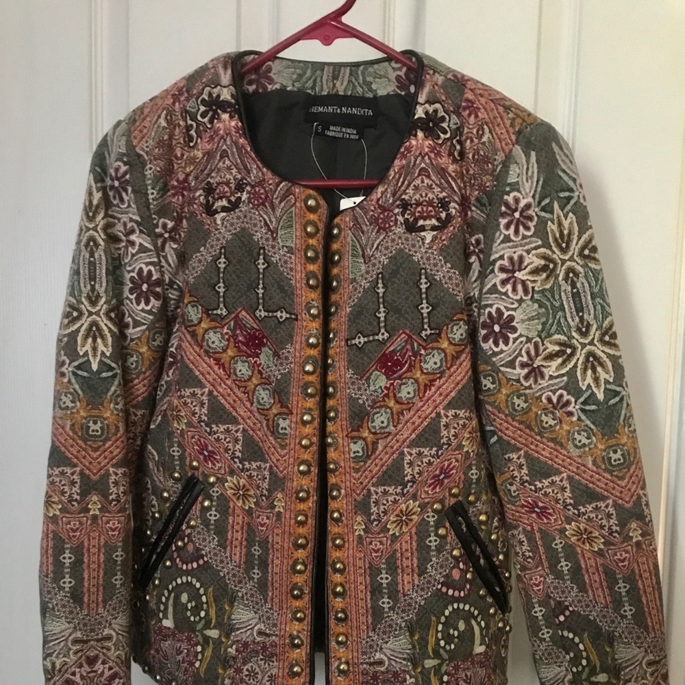 NWT Hemant & Nandita Jacket